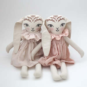 Burrow Be: Burrow & Be Muslin Willow Bunny Doll