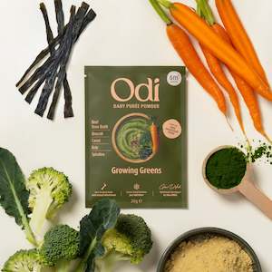 Kids Nutrition: Odi Baby Puree Powder - Growing Greens