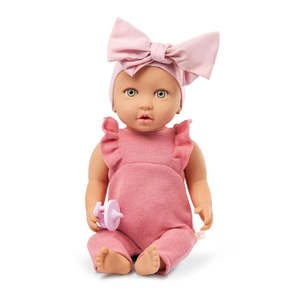 Toys: Lullababy 14" Doll with Pink Romper