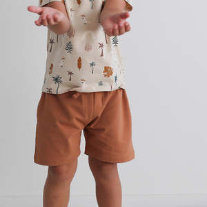Burrow & Be Tan Leo Shorts