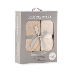 Baby Shower Gifts: Little Bamboo Hooded Towel - 2 pack