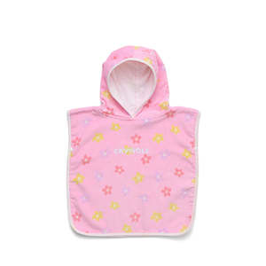 Summer Ready: Crywolf Baby Hooded Towel - Hibiscus Bloom