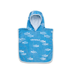 Crywolf Baby Hooded Towel - Fish School