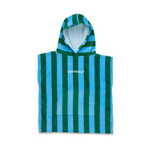 Summer Ready: Crywolf Hooded Towel - Deck Stripe