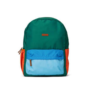 Nappy Bags: Crywolf Day Bag - Seaside Colourblock