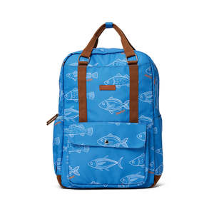 Nappy Bags: Crywolf Knapsack - Saltwater