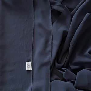 Eyelash Chiffon: Eyelash Chiffon - NAVY