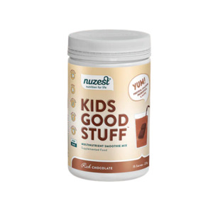 Products: Nuzest Kids Good Stuff Chocolate - NOURISHER