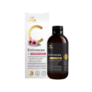 Products: HARKER HERBALS Echinacea + Vitamin C + Zinc - NOURISHER