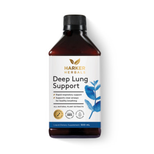 Products: HARKER HERBALS Deep Lung Support 500ml - NOURISHER