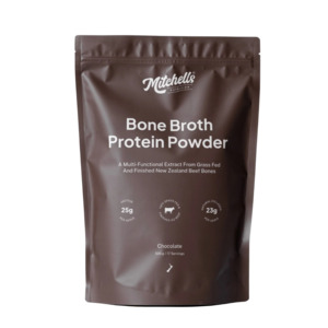Products: MITCHELLS Bone Broth Protein Powder – Chocolate - NOURISHER