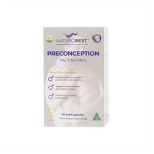 Naturobest - Preconception Multi for Men - NOURISHER