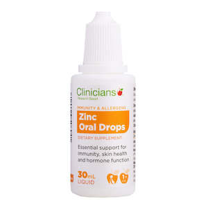 Childrens Health: Clinicians Zinc Drops