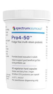 Gut Health Practitioners Exclusive: Spectrumceuticals Pro4-50 (D-Lactate Free)