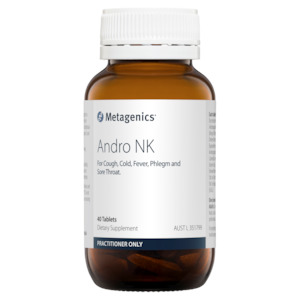 Immune Health Practitioner Exclusive: Metagenics Andro NK 40 Tablets