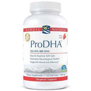 Omega 3: Nordic Naturals ProDHA 120s