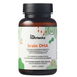 Omega 3: I'm Nutrients Brain DHA
