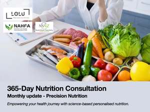 LOLU™ HEALTH 365-Day Nutrition Consultation (Registered Nutritionist, Reg. 820&hellip;