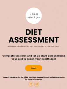 LOLU™ HEALTH 1 month KInD™ Flex Diet Assessments (Registered Nutritionist, R&hellip;