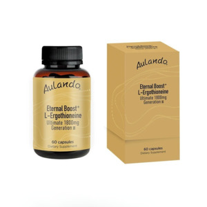 Aulando® Eternal Boost+ L-Ergothioneine Ultimate 1800mg Generation III 60 capsules