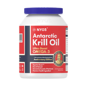 NYO3® Antarctic Krill Oil Amundsen Omega 3 Softgels 500mg, 60ct.
