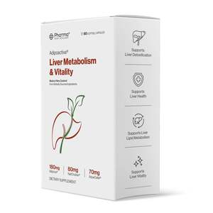 Pharma New Zealand™ Adipoactiva® Liver Metabolism & Vitality 60s