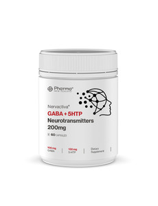 Pharma New Zealand: Pharma New Zealand™ Nervactiva® GABA + 5HTP Neurotransmitters 300mg