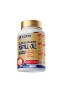 VIKPRO Antarctic KRILL OIL 700mg (90s)