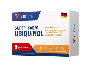VIKPRO SUPER CoQ10 UBIQUINOL | 30 & 60 Softgels