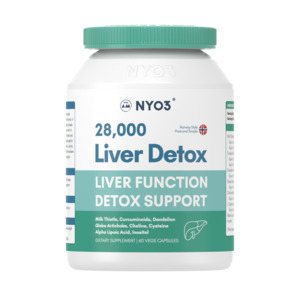 Digestion: NYO3® 28000 Liver Detox Capsules 700mg 60s
