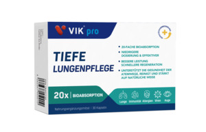 Women Health: VIKPRO TIEFE LUNGENPFLEGE – Deep Lung Care, Quercetin Supplement