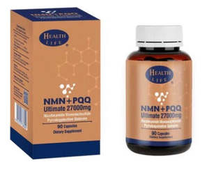 Buy Health Life® NMN Ultimate 27,000mg+PQQ 90s GET Free Health Life® Probiotics 500B CFU