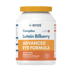 NYO3® Complex Lutein Bilberry Softgels 527mg
