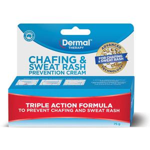 Dermal Therapy Chafing & Sweat Rash Cream 75g