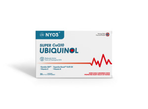 Nyo3: NYO3® Super CoQ10 Kaneka Ubiquinol 550mg 30s