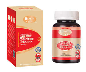 Coq10: Health Life® Co-Enzyme Q10 Ubiquinol 100mg 60s