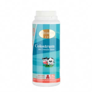 Dairy And Lactoferrin: Health Life® Colostrum plus Calcium Bear Shape Original Flavour 150s