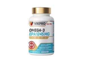 Healthy Skin: VIKPRO 97% Omega-3 EPA 1245mg | 60 Softgels