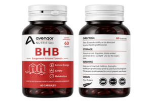 Health Supplements: Avenqor™ Nutrition BHB Exogenous Ketone Absolute Formula｜60 Capsules