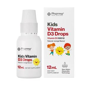 Phatma New Zealand: Phatma® New Zealand Kids D3 Drops | Vitamin D3 | 12mL