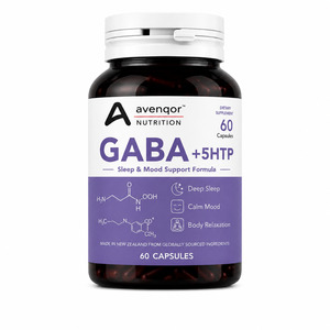 Avenqor™ Nutrition GABA + 5-HTP Sleep & Calm Absolute Formula｜60 Capsules