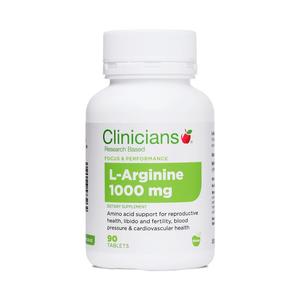 Clinicians L-Arginine 90 Tablets