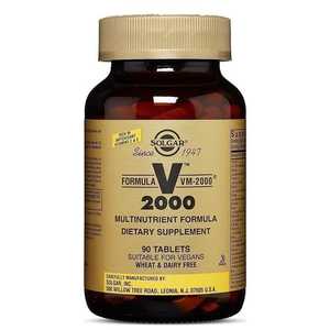Solgar Formula VM 2,000 Multivitamin 60 Tablets