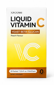 Women Health: Yofoodii® Liquid Vitamin C Yeast Beta-Glucan Peach Flavour (20s)