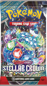 Scarlet & Violet: Stellar Crown - Booster Pack +++IN-STORE ONLY - LIMIT SIX+++