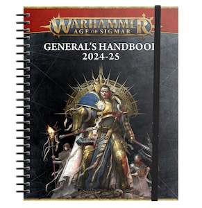 Get Started Age Of Sigmar: Warhammer Age of Sigmar: General's Handbook 2024-25 +++CLEARANCE+++