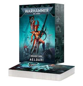 40k Aeldari: Datasheet Cards: Aeldari