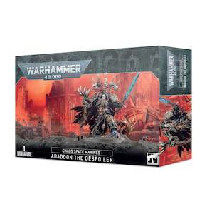 40k Chaos Space Marines: Abaddon the Despoiler