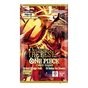 One Piece Card Game: One Piece Card: The Best Vol. 2 [PRB-02] - Premium Booster Pack