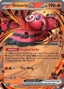 Oricorio ex (018/094) [Mega Evolution: Phantasmal Flames]